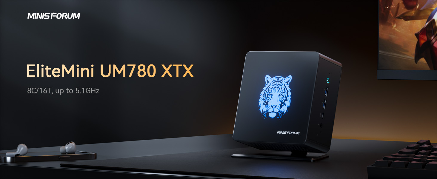 Amazon.com: MINISFORUM EliteMini UM780 XTX Mini PC AMD Ryzen 7
